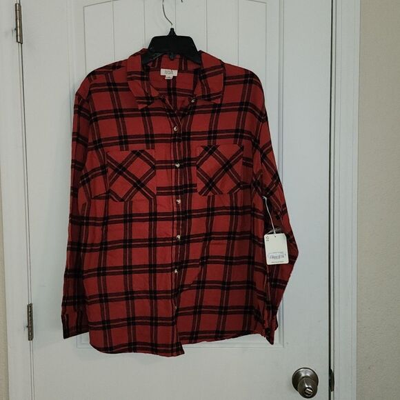Ana- A New Approach, Size 0X Women's Button Shirt - Picture 1 of 4